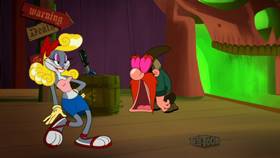 Screenshots from the 2020 Warner Bros. Television cartoon Pest Coaster