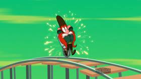 Screenshots from the 2020 Warner Bros. Television cartoon Pest Coaster