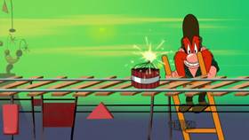 Screenshots from the 2020 Warner Bros. Television cartoon Pest Coaster