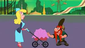 Screenshots from the 2020 Warner Bros. Television cartoon Pest Coaster