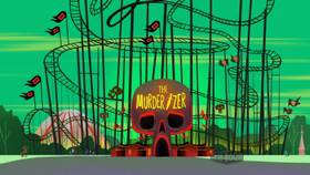 Screenshots from the 2020 Warner Bros. Television cartoon Pest Coaster