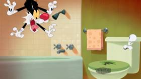 Screenshots from the 2020 Warner Bros. Television cartoon Boo! Appetweet