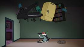 Screenshots from the 2020 Warner Bros. Television cartoon Boo! Appetweet