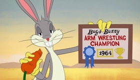 Screenshots from the 2020 Warner Bros. Television cartoon Harm Wrestling