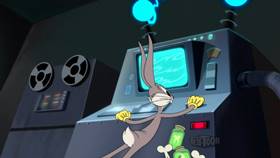 Screenshots from the 2020 Warner Bros. Television cartoon Big League Beast