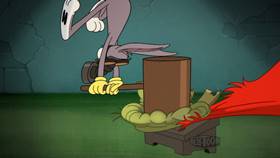 Screenshots from the 2020 Warner Bros. Television cartoon Big League Beast