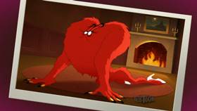 Screenshots from the 2020 Warner Bros. Television cartoon Big League Beast