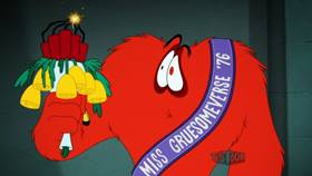 Screenshots from the 2020 Warner Bros. Television cartoon Big League Beast