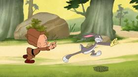 Screenshots from the 2020 Warner Bros. Television cartoon Mini Elmer