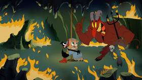 Screenshots from the 2020 Warner Bros. Television cartoon Firehouse Frenzy