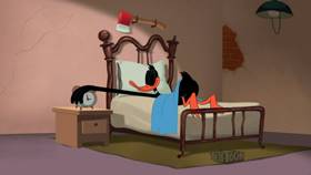 Screenshots from the 2020 Warner Bros. Television cartoon Firehouse Frenzy