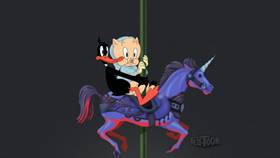 Screenshots from the 2020 Warner Bros. Television cartoon Firehouse Frenzy