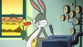 Screenshots from the 2020 Warner Bros. Television cartoon Pool Bunny