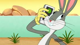 Screenshots from the 2020 Warner Bros. Television cartoon Pool Bunny