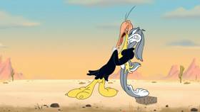 Screenshots from the 2020 Warner Bros. Television cartoon Buzzard School