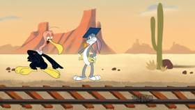 Screenshots from the 2020 Warner Bros. Television cartoon Buzzard School