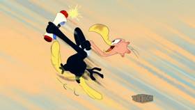 Screenshots from the 2020 Warner Bros. Television cartoon Buzzard School