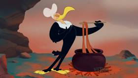 Screenshots from the 2020 Warner Bros. Television cartoon Buzzard School