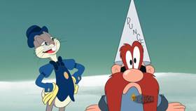 Screenshots from the 2020 Warner Bros. Television cartoon Siberian Sam