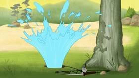 Screenshots from the 2020 Warner Bros. Television cartoon Fishing Pole