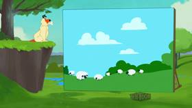 Screenshots from the 2020 Warner Bros. Television cartoon Fleece & Desist