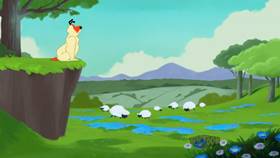 Screenshots from the 2020 Warner Bros. Television cartoon Fleece & Desist