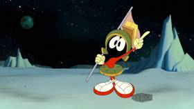 Screenshots from the 2020 Warner Bros. Television cartoon Marvin Flag #3