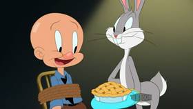 Screenshots from the 2020 Warner Bros. Television cartoon Grilled Rabbit