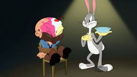 Screenshots from the 2020 Warner Bros. Television cartoon Grilled Rabbit