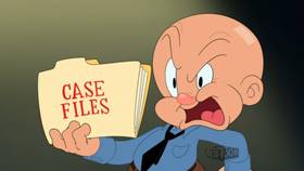 Screenshots from the 2020 Warner Bros. Television cartoon Grilled Rabbit