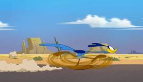 Screenshots from the 2020 Warner Bros. Television cartoon Cactus If You Can