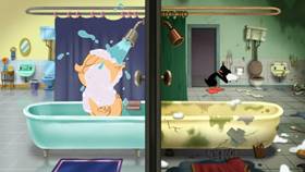 Screenshots from the 2020 Warner Bros. Television cartoon Shower Shuffle