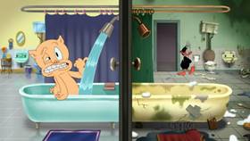 Screenshots from the 2020 Warner Bros. Television cartoon Shower Shuffle