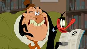 Screenshots from the 2020 Warner Bros. Television cartoon Overdue Duck