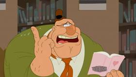 Screenshots from the 2020 Warner Bros. Television cartoon Overdue Duck