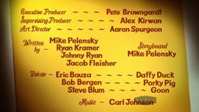 Screenshots from the 2020 Warner Bros. Television cartoon Overdue Duck