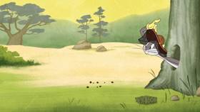 Screenshots from the 2020 Warner Bros. Television cartoon Bees