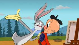 Screenshots from the 2020 Warner Bros. Television cartoon Vincent Van Fudd