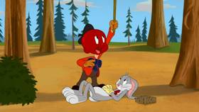 Screenshots from the 2020 Warner Bros. Television cartoon Vincent Van Fudd