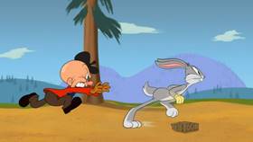 Screenshots from the 2020 Warner Bros. Television cartoon Vincent Van Fudd