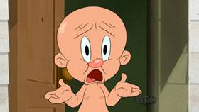 Screenshots from the 2020 Warner Bros. Television cartoon Hare Restoration