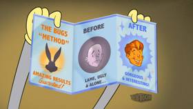 Screenshots from the 2020 Warner Bros. Television cartoon Hare Restoration