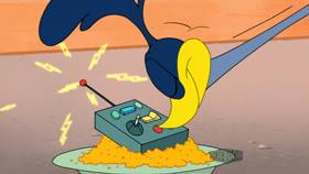 Screenshots from the 2020 Warner Bros. Television cartoon TNT Trouble