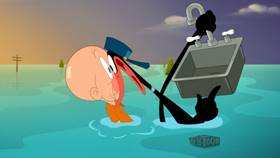 Screenshots from the 2020 Warner Bros. Television cartoon Plumber