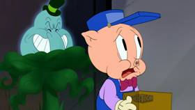 Screenshots from the 2020 Warner Bros. Television cartoon Postalgeist