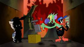 Screenshots from the 2020 Warner Bros. Television cartoon Postalgeist