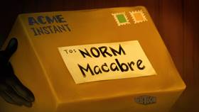 Screenshots from the 2020 Warner Bros. Television cartoon Postalgeist