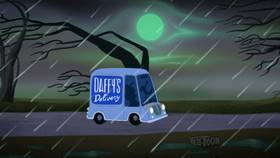 Screenshots from the 2020 Warner Bros. Television cartoon Postalgeist