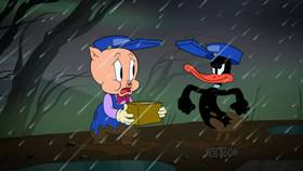 Screenshots from the 2020 Warner Bros. Television cartoon Postalgeist