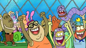 Screenshots from the 2020 United Plankton Pictures cartoon A Place for Pets